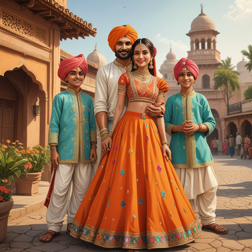 3D cartoon character art